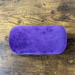 Gucci Purple Velvet Eyeglass Case